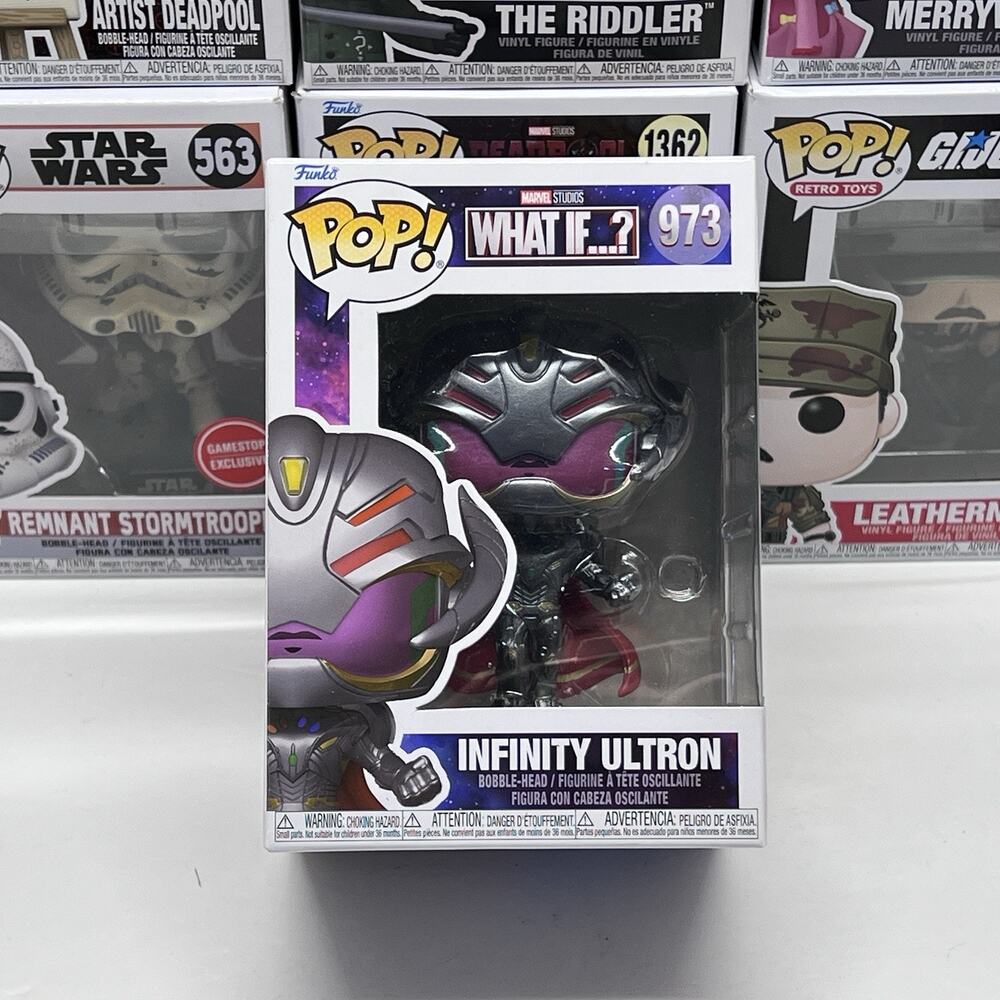 Funko Pop! Marvel What If...? Infinity Ultron #973 Vinyl Figure Disney+